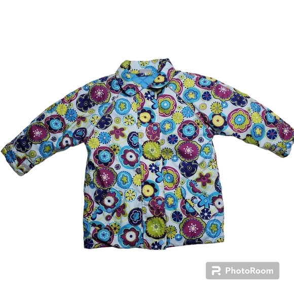 Hanna AnderssonFloral Winter Quilt Jacket